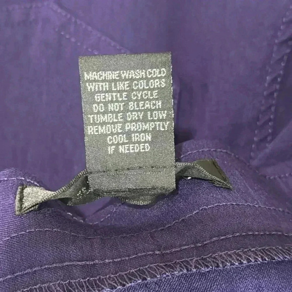 Women’s 89th & Madison Purple Stretch Pants Size S - Picture 9 of 9
